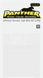 Mobile Screenshot of pantherhvac.com